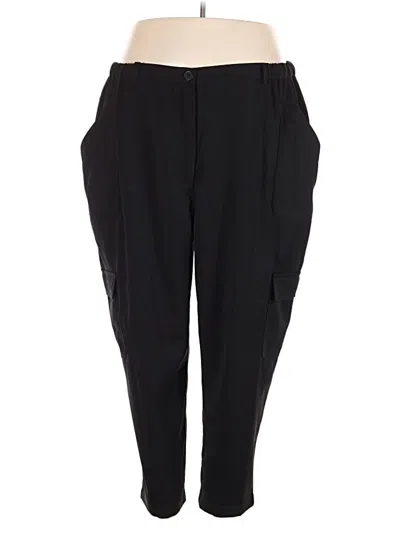 Pre-owned Max Studio Casual Pants In Black
