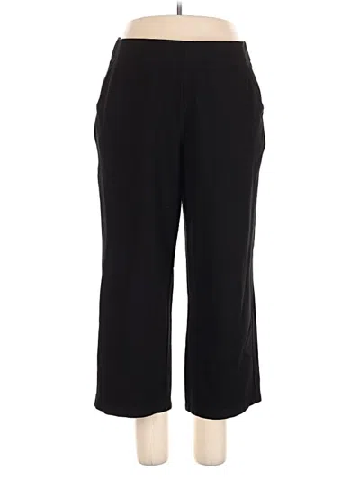 Pre-owned Max Studio Casual Pants In Black