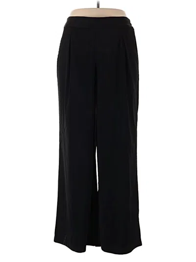 Pre-owned Max Studio Casual Pants In Black