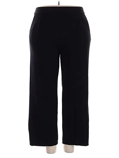Pre-owned Max Studio Casual Pants In Black