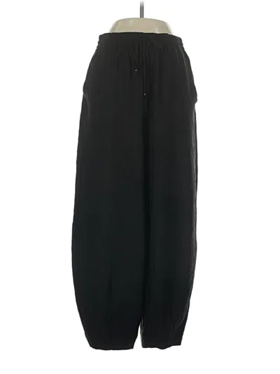 Pre-owned Max Studio Casual Pants In Black