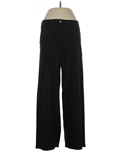 Pre-owned Max Studio Casual Pants In Black