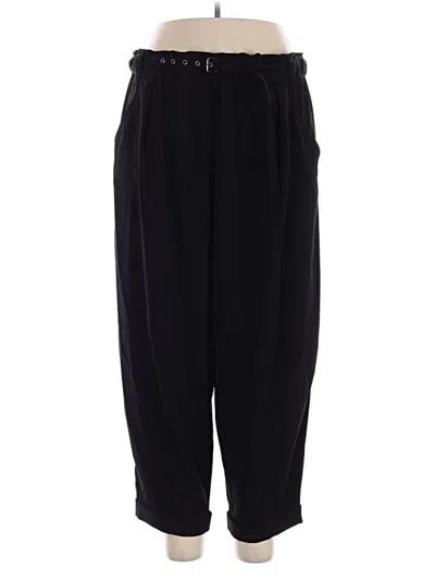 Pre-owned Max Studio Casual Pants In Black