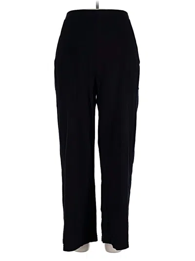 Pre-owned Max Studio Casual Pants In Black