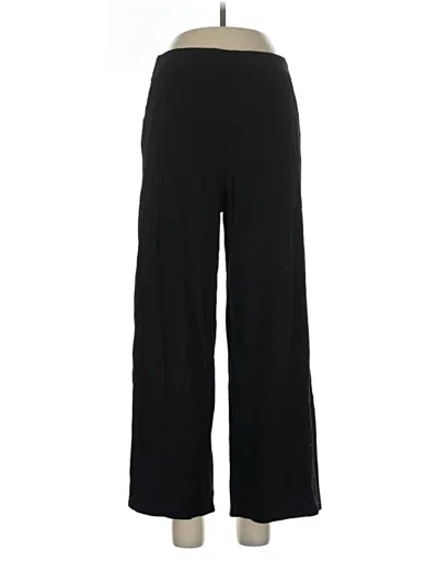 Pre-owned Max Studio Casual Pants In Black