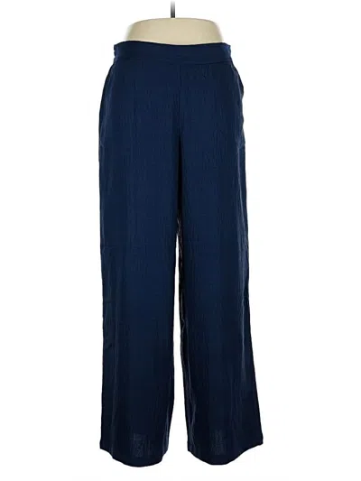 Pre-owned Max Studio Casual Pants In Blue