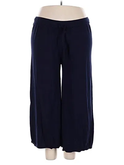 Pre-owned Max Studio Casual Pants In Blue
