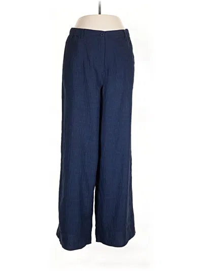 Pre-owned Max Studio Casual Pants In Blue