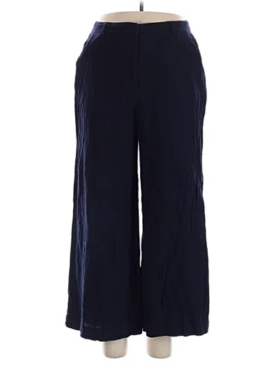 Pre-owned Max Studio Casual Pants In Blue