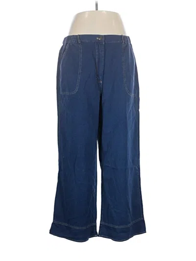 Max Studio Casual Pants In Blue