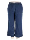 Max Studio Casual Pants In Blue