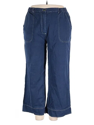 Max Studio Casual Pants In Blue