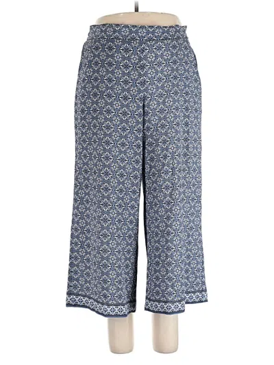 Pre-owned Max Studio Casual Pants In Blue