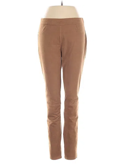 Pre-owned Max Studio Casual Pants In Brown