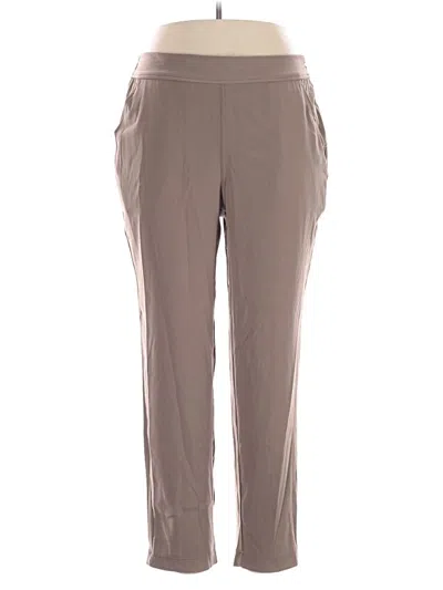 Pre-owned Max Studio Casual Pants In Brown
