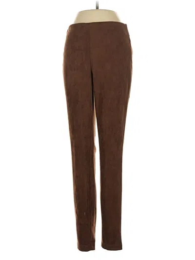Pre-owned Max Studio Casual Pants In Brown