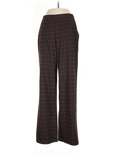 Pre-owned Max Studio Casual Pants In Brown