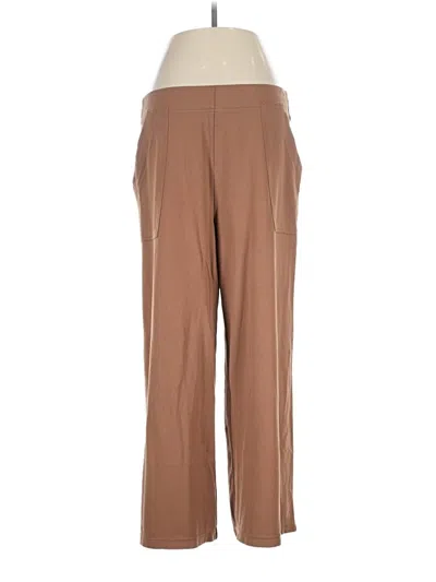 Pre-owned Max Studio Casual Pants In Brown