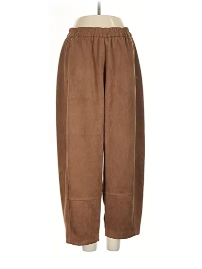 Pre-owned Max Studio Casual Pants In Brown