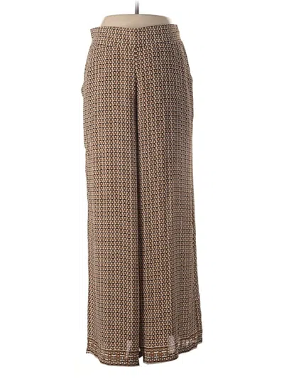 Pre-owned Max Studio Casual Pants In Brown