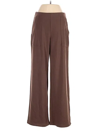 Pre-owned Max Studio Casual Pants In Brown