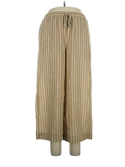 Pre-owned Max Studio Casual Pants In Gold