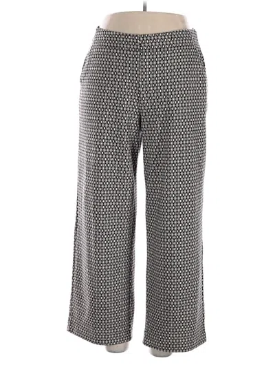 Pre-owned Max Studio Casual Pants In Gray