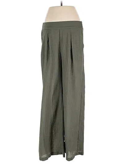 Pre-owned Max Studio Casual Pants In Green