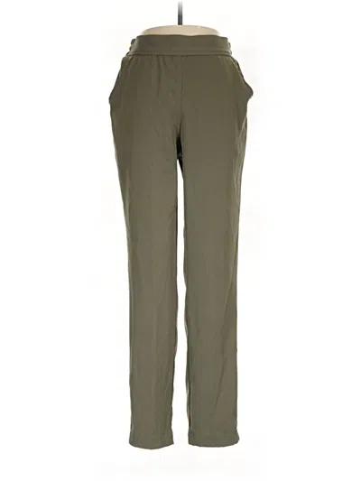 Pre-owned Max Studio Casual Pants In Green