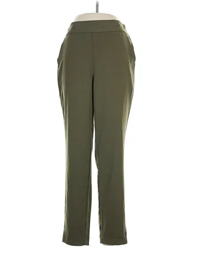Pre-owned Max Studio Casual Pants In Green