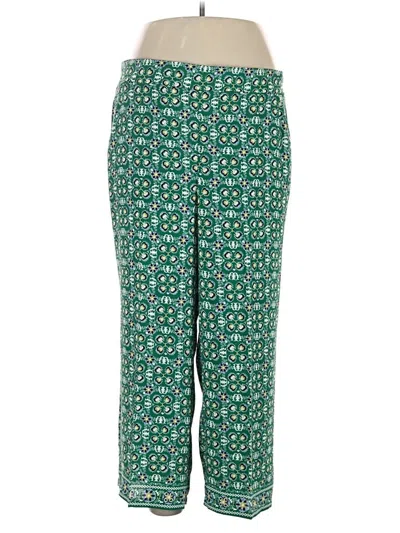 Pre-owned Max Studio Casual Pants In Green
