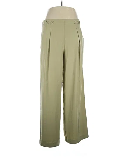 Pre-owned Max Studio Casual Pants In Green