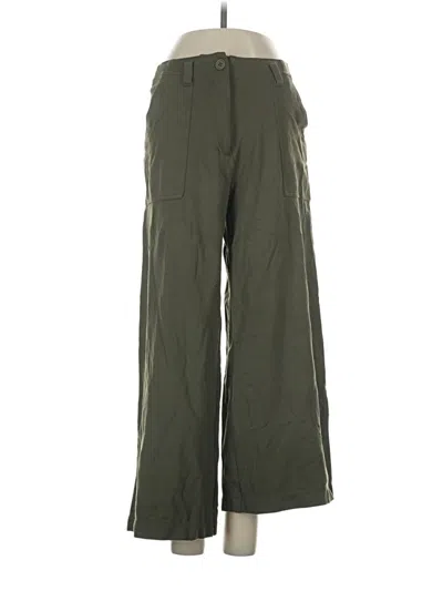 Pre-owned Max Studio Casual Pants In Green