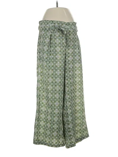 Pre-owned Max Studio Casual Pants In Green