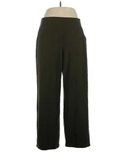 Pre-owned Max Studio Casual Pants In Green