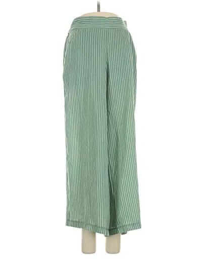 Pre-owned Max Studio Casual Pants In Green