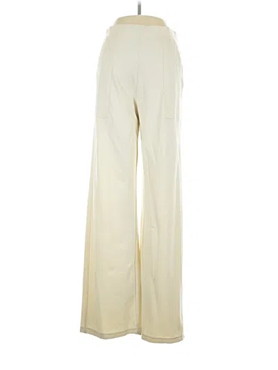 Pre-owned Max Studio Casual Pants In Ivory