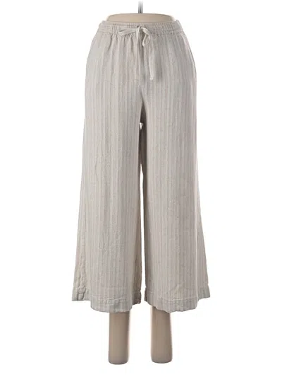 Pre-owned Max Studio Casual Pants In Ivory