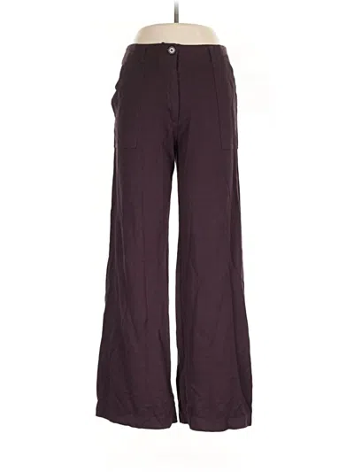 Pre-owned Max Studio Casual Pants In Purple