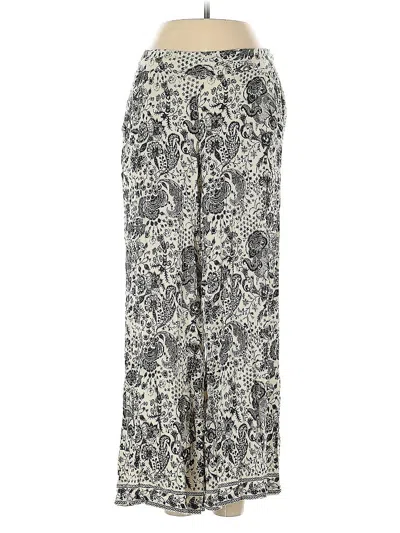 Pre-owned Max Studio Casual Pants In Silver