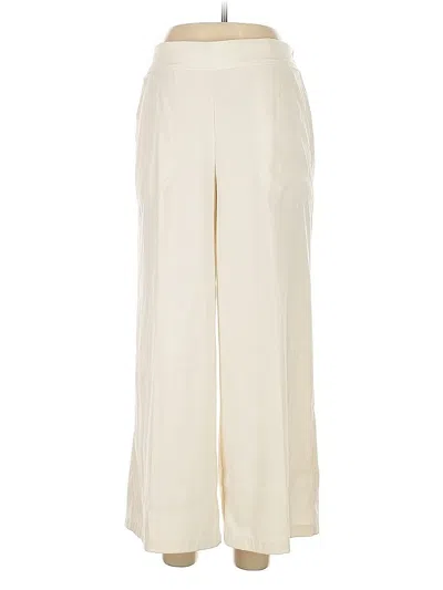 Pre-owned Max Studio Casual Pants In White