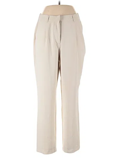 Pre-owned Max Studio Casual Pants In White