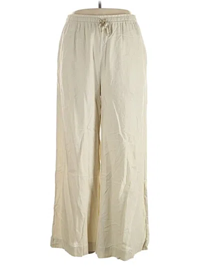 Pre-owned Max Studio Casual Pants In White