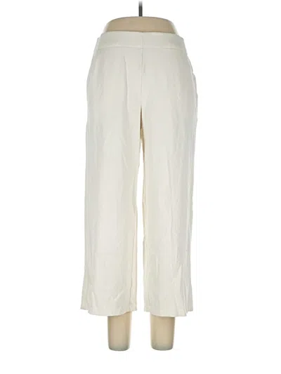 Pre-owned Max Studio Casual Pants In White