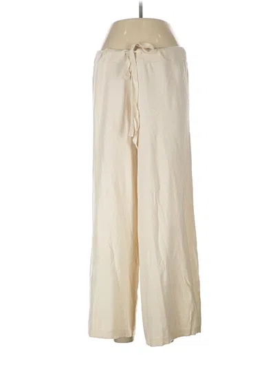 Pre-owned Max Studio Casual Pants In White
