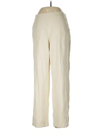 Pre-owned Max Studio Casual Pants In White
