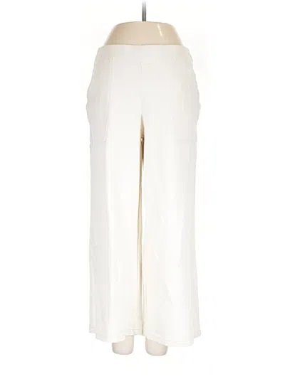 Pre-owned Max Studio Casual Pants In White