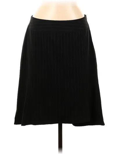 Pre-owned Max Studio Casual Skirt In Black