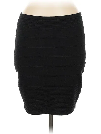 Pre-owned Max Studio Casual Skirt In Black