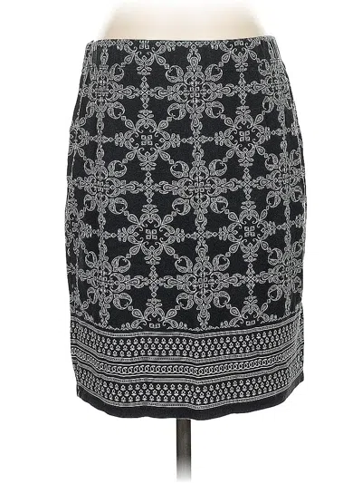 Pre-owned Max Studio Casual Skirt In Black